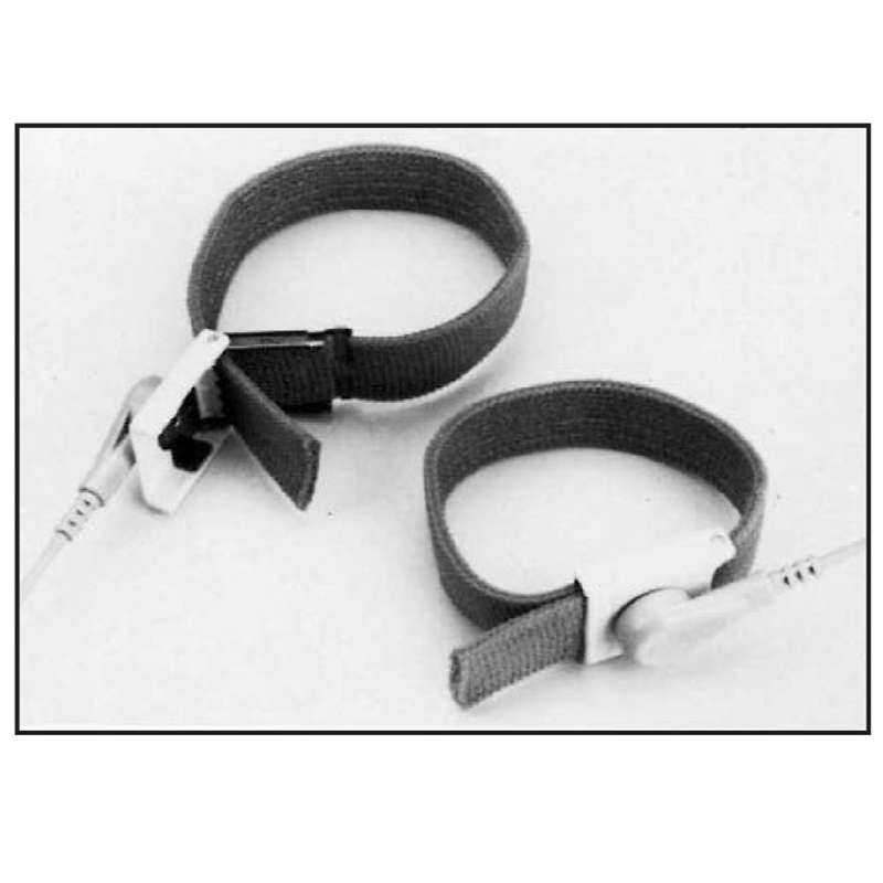 ESD Safe Standard Ground Adjustable Fabric Wrist Strap with 6' Coil Cord