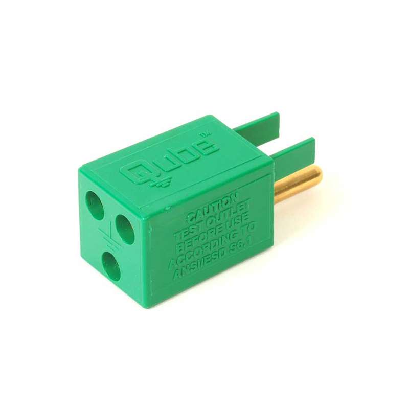 Triple Receptacle Common Point Grounding Cube, 5 per Tube