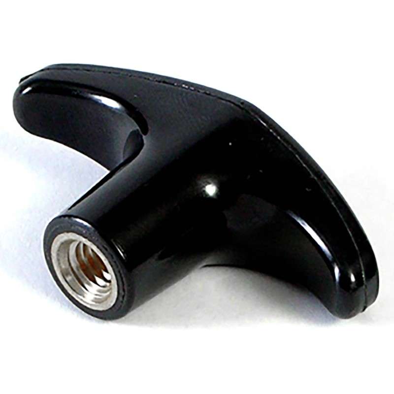 Rubber Electrode Handle, Black