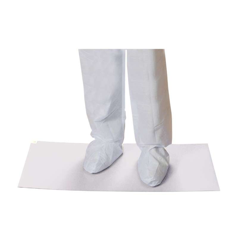 Contamination Control Mat, White, 24 in x 36 in, 8 mats per case