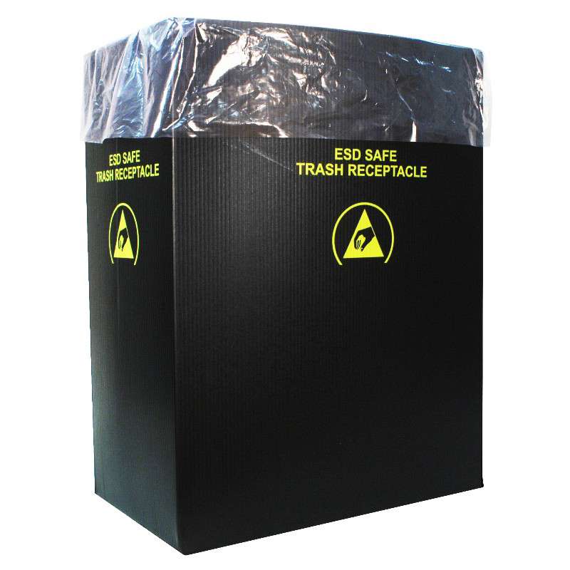 ESD Can Liner 2MIL Pink, 22 x 16 x 58in 36gal, 50 Per Pack