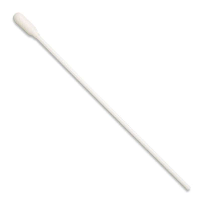 Foam-Over-Cotton Swab with .25" Tip and Polypropylene Handle, 6" Long, 50 per Bag
