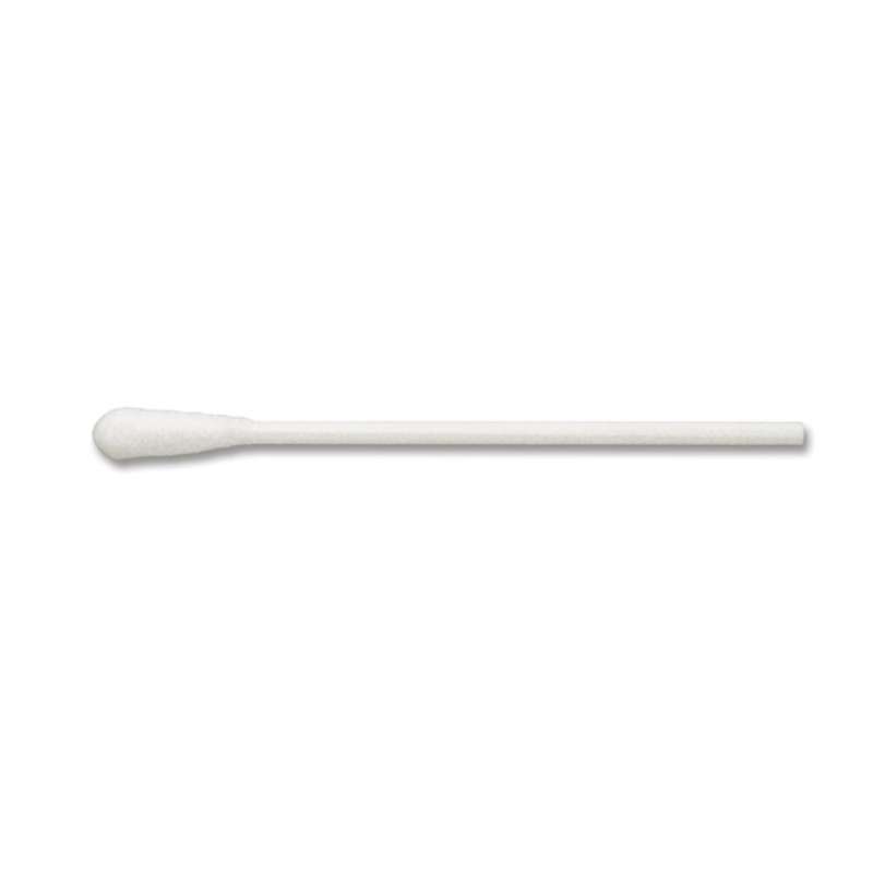 Foam Swab with .68"x.20" Standard Tip with Hollow Polystyrene Handle, 3" Long, 100 per Bag
