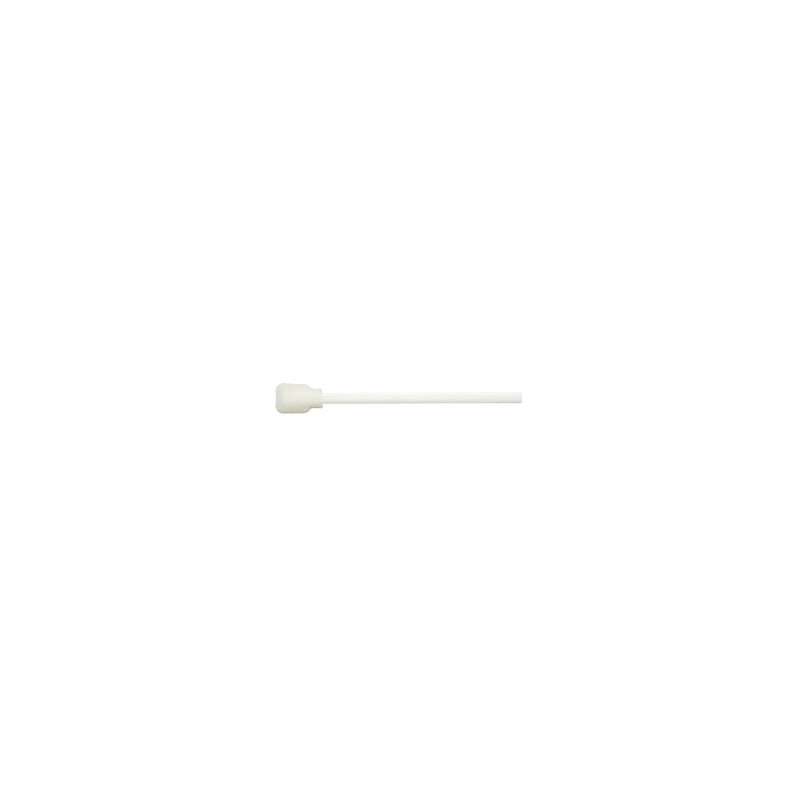 Foam Swab with .687" Rectangular Head Tip and Polypropylene Handle, 5.2" Long, 50 per Bag