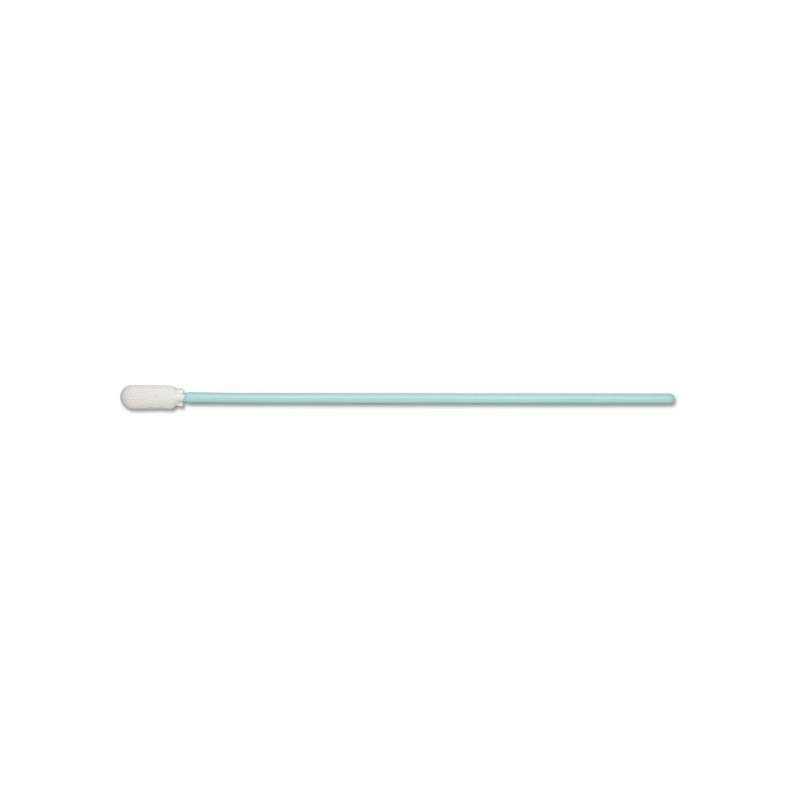 Knitted Polyester Swab with .287" Tip and Polypropylene Handle, 6-3/8" Long, 100 per Bag