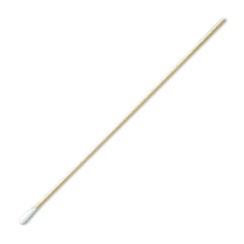 Cotton Swab with .14" Small Tip and Wood Handle, 5.875" Long, 1,000 per Box