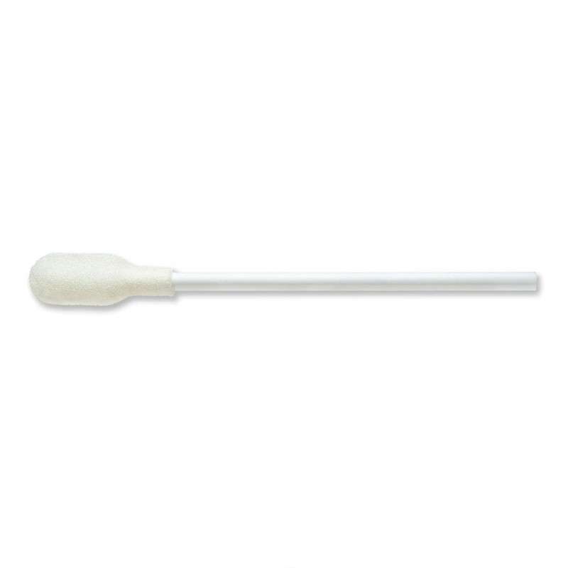 Swab, PurSwab 1815, Large Round Foam with Polypropylene Handle, 4 in x.5in, Bulk,1000 pc per case