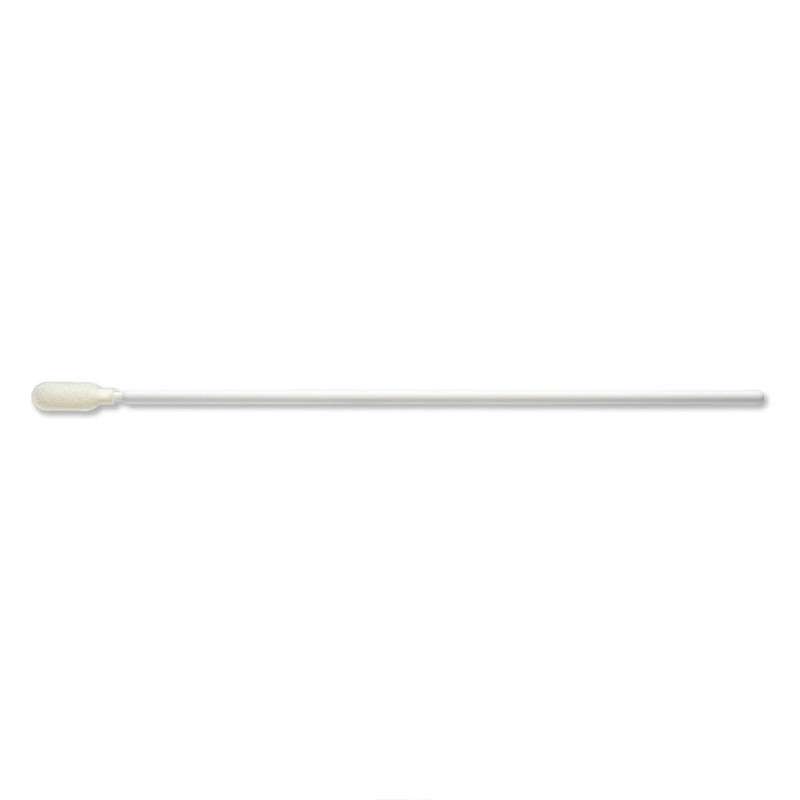 Swab, PurSwab 1276, Spatula Foam with White Polypropylene Handle, 6.122 in x .250 in, 1000 pc per case