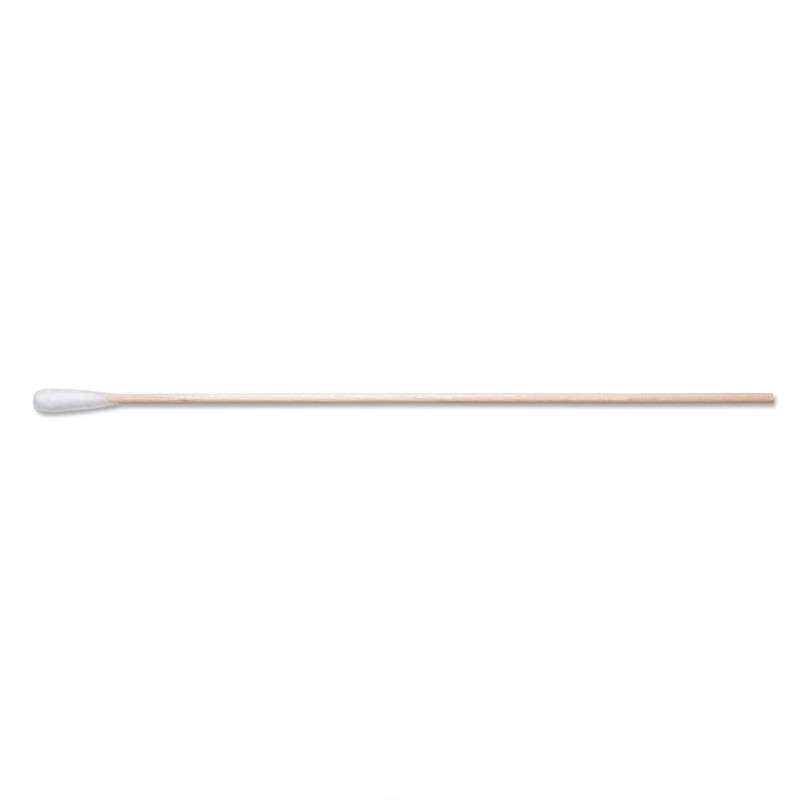 Swab, 869 Series, Glue and Binder Free Standard Cotton with Wooden Handle, 5.937 in x .203 in, 1000 pc per case