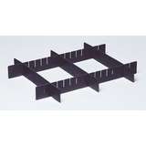 Short Dividers for 91050CO Dividable Grid Containers, Black Conductive, 6-9/16 x 4-1/2 in, 6 per Carton redirect to product page