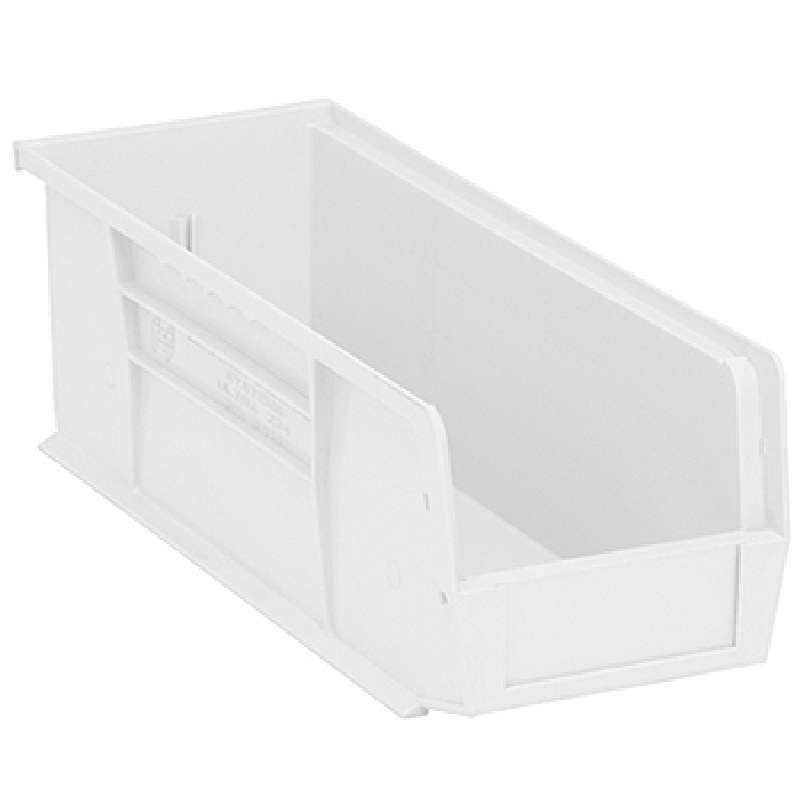 Ultra Stack and Hang Bin, 14-3/4 x 5-1/2 x 5in, Clear, 12 per Case