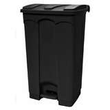 CRUSADER Step-on Trash Can 23 Gallon, Black redirect to product page