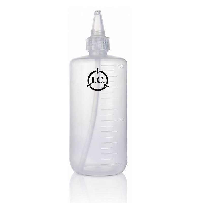 I.C. Non-ESD Cone-Spout Bottle, Natural MDPE, 32 oz / 1000 mL - Controlled-Flow Dispensing Bottle
