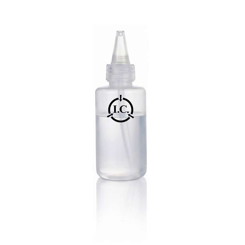 I.C. Non-ESD Cone-Spout Bottle, Natural MDPE, 8 oz / 250 mL - Controlled-Flow Dispensing Bottle