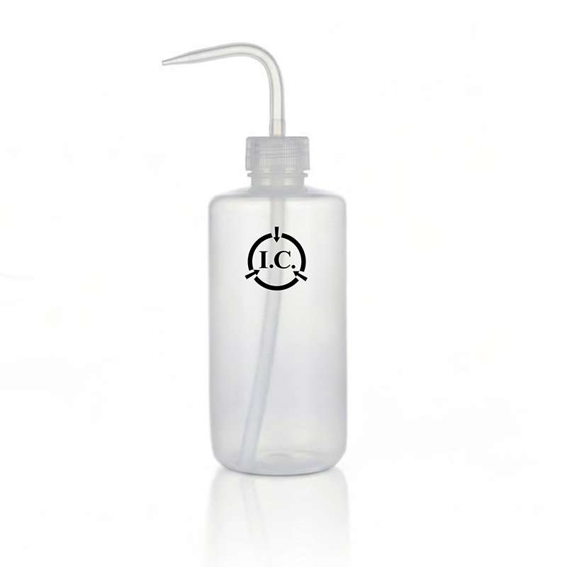 I.C. Non-ESD Wash Bottle, Natural MDPE, 16 oz / 500 mL - Value Lab Squeeze Wash Bottle