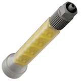 Xemex C-Style Low-Waste Static Mixer C-System (Bell) Connection, 8.7 mm x 8-Element (PETG-Yellow) Insert, Luer-Lock Outlet redirect to product page