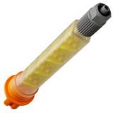Xemex F-Style Low-Waste Static Mixer F-System (10:1, 4:1) Connection, 10.7 mm x 8-Element (PETG-Yellow) Insert, Luer-Lock Outlet redirect to product page