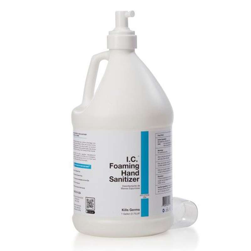 I.C. Foaming Hand Sanitizer with Foaming Pump, Gallon