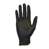 Nitrile Gloves, Powder Free, Latex Free, 5.5 mil, Black, Textured, Small, 100 per Box, 10 Box per Case redirect to product page