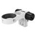 E-Series 0°-45° Tilting Binocular Head with a Pair of 10X Eyepieces, Articulating Arm Stand, and Compact LED Ring Light