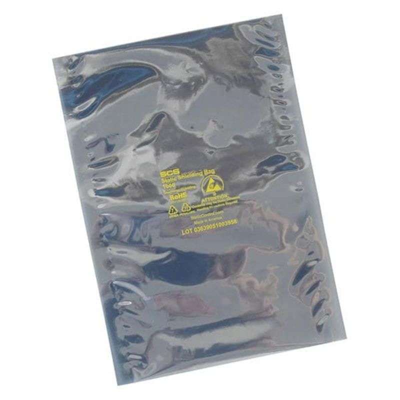 1000 Series 2.8mil Open Top Metal-In Static Shielding Bag, 7 x 11", 100 per Package