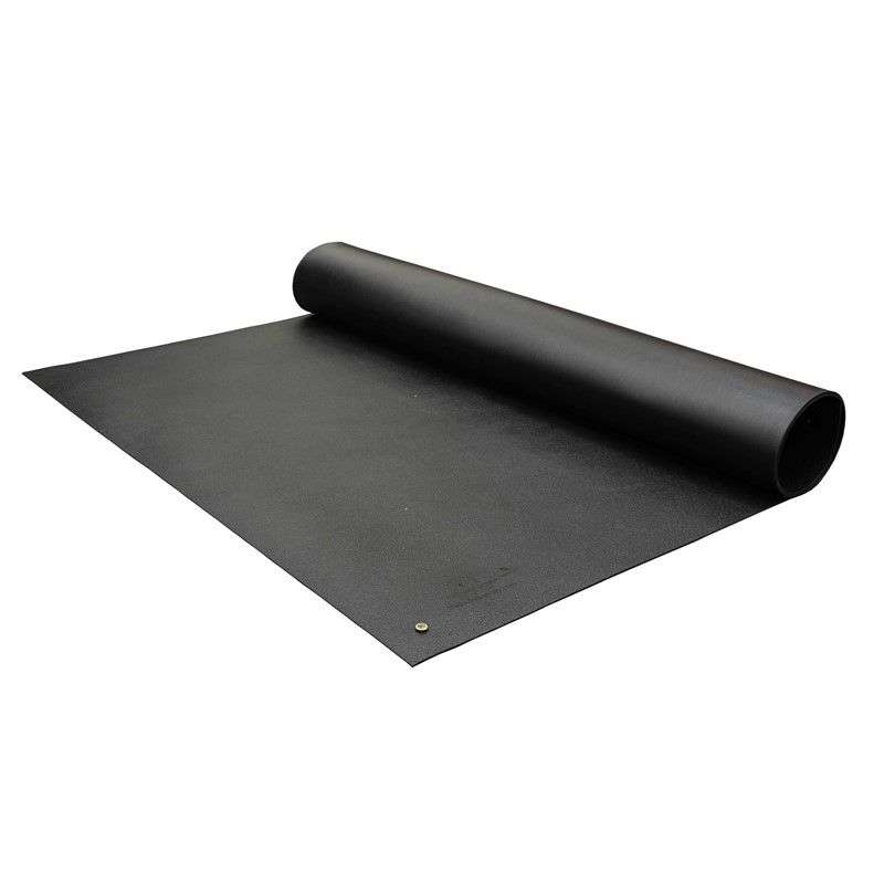1964 3 x 60 Conductive Vinyl Roll, Black, 0.125" x 36" x 60'