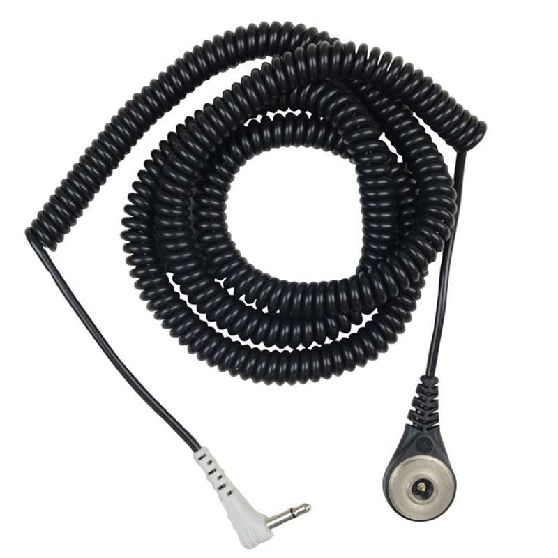 MagSnap™  360 Dual-Conductor Coil Cord, Black, 12'