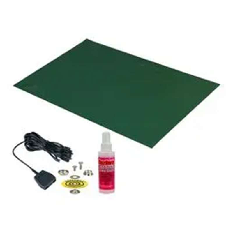 Mat Kit, Rubber, R1 Series, Green, 24in x 48in x .08in, Smooth