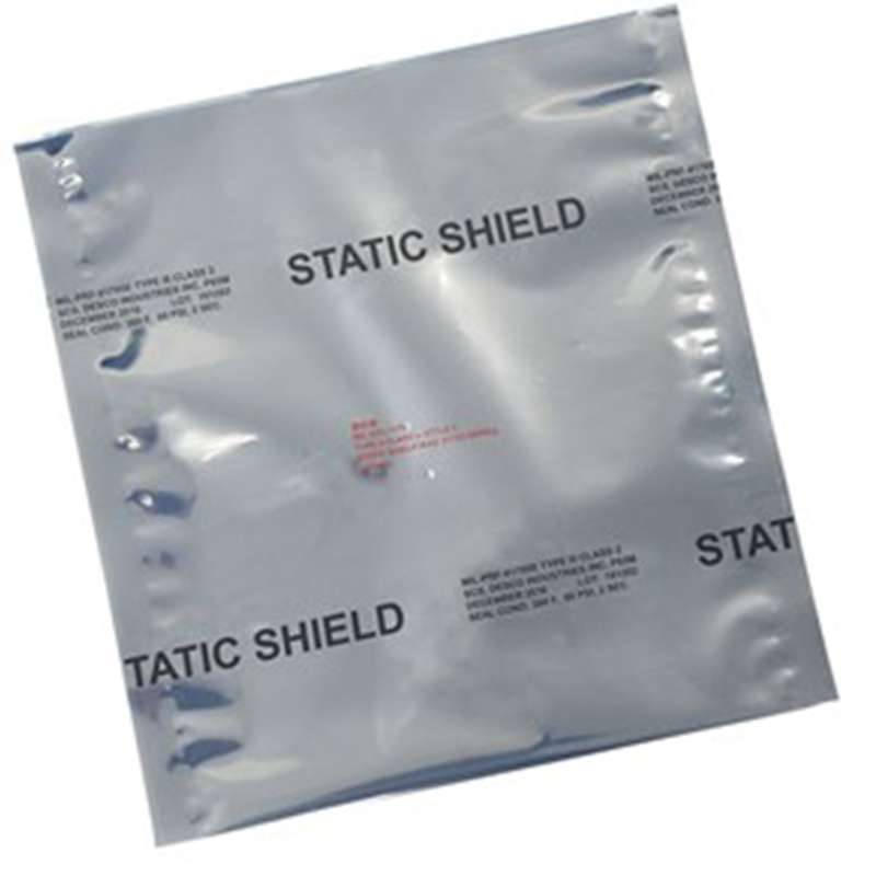 Metal-In Static Shield Bag, 100 Bags per Package, 8 X 18"