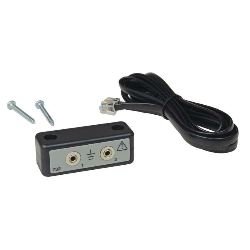 Replacement Dual Remote Input Jack with 6' Cord for 724 Monitor