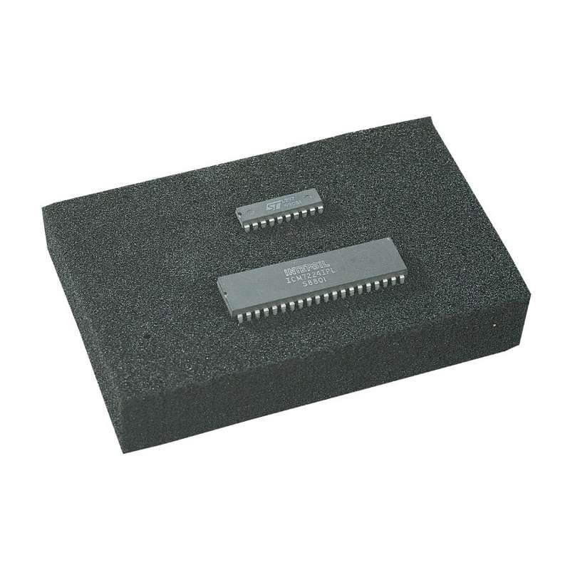 Statfree Conductive Foam, High Density, 1/2in x 24in x 36in