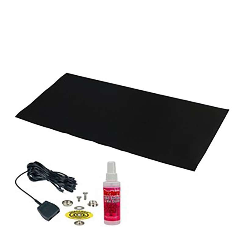 Mat Kit, Statfree Z2, 3 Layer, Black, 0.125 In X 36 In X 72 In