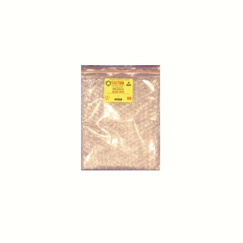 Cushion Pouch 77-3 8x10 w/Flap w/CautionLabel Bg