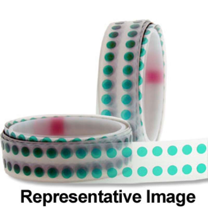 Conformal Coating Green Masking Discs 2.3mil Thick, 1/8" Diameter, 2000/Roll