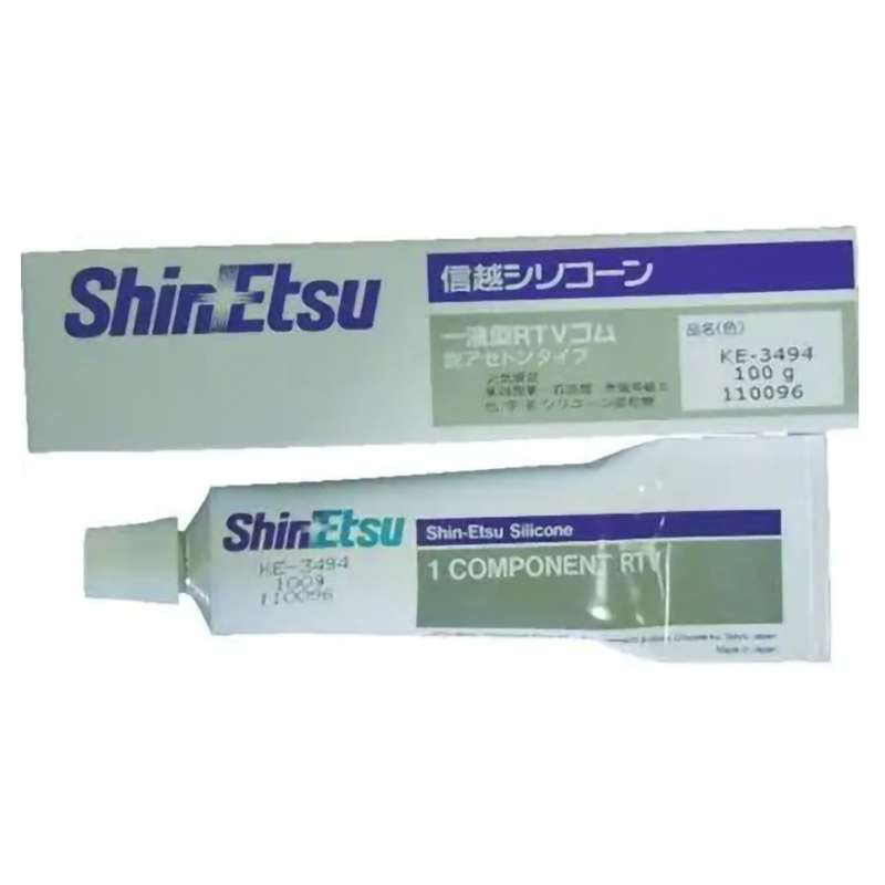 RTV Adhesive Sealant, Single Component, Room-Temperature Cure, 100 Gram/Tube