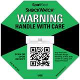L-30 ShockWatch Impact Label, 100G, Green, 50 per Box redirect to product page