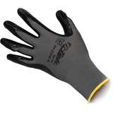 G-Tek® Economy Seamless Knit Nylon Glove with Nitrile Coated Foam Grip on Palm & Fingers, Grey, Extra Large, 25 Dozen per Case redirect to product page