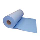 VT Series 3-Layer Dissipative Vinyl Work Top Mat Roll, Blue, 24" x 50' x .125 redirect to product page
