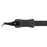 Black Epoxy Coated Flush Cutting Tweezers with EZ lever, 4-1/2" Long redirect to product page