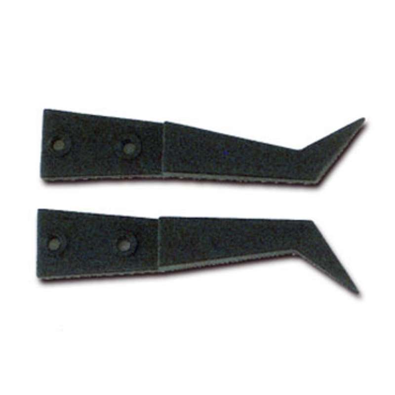 Tweezer 4-3/4" Quick-Change Very Fine Angul Flat Replacement Tip