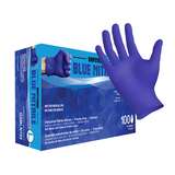 GripStrong Glove, Blue, Nitrile, Powder Free, Textured, ESD Certified, Medium, 100/Box redirect to product page