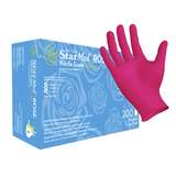Best Touch Startmed Rose Glove, Nitrile Exam Powder Free Textured with Aloe, Large, 200/Box redirect to product page