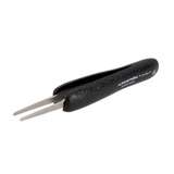 Precision Ergonomic Tweezers Type 2A, ESD Safe, Straight, Fine, Flat Tips redirect to product page