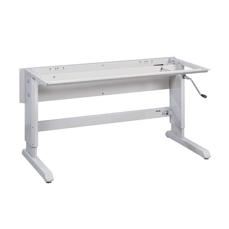 30" x 72" Concept Handcrank Frame, adj 26.82"-40.60", 500 lbs. capacity