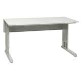 Concept™ Series Non-ESD Manual Work Table Frame With Grey Laminate Work Surface 30"D x 60"W redirect to product page