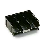 ESD-Safe Polypropylene Treston® Picking Bin W/ Dividers, 6.29"D x 7.79"W x 2.75"H, Case of 30 Bins redirect to product page