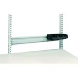 M40 Bin Rail, Dual Purpose for use with Bins with either Wide Slot or Narrow Slot Rear Lips redirect to product page
