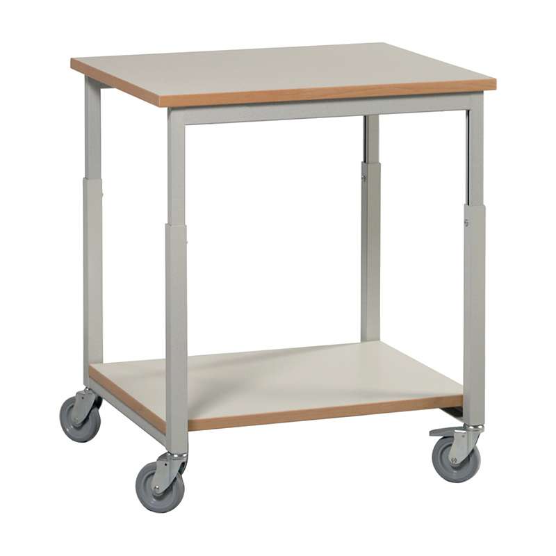 Worktop trolley, ESD grey