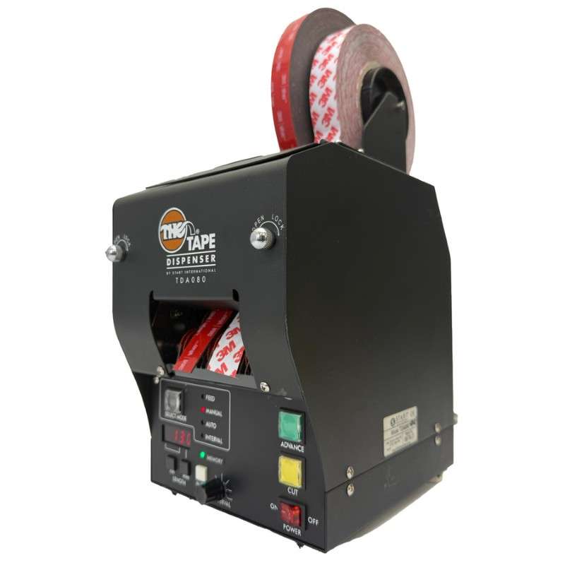 TDA080 with Non-Stick (fluor coated) Rollers for High Tack and VHB Tapes