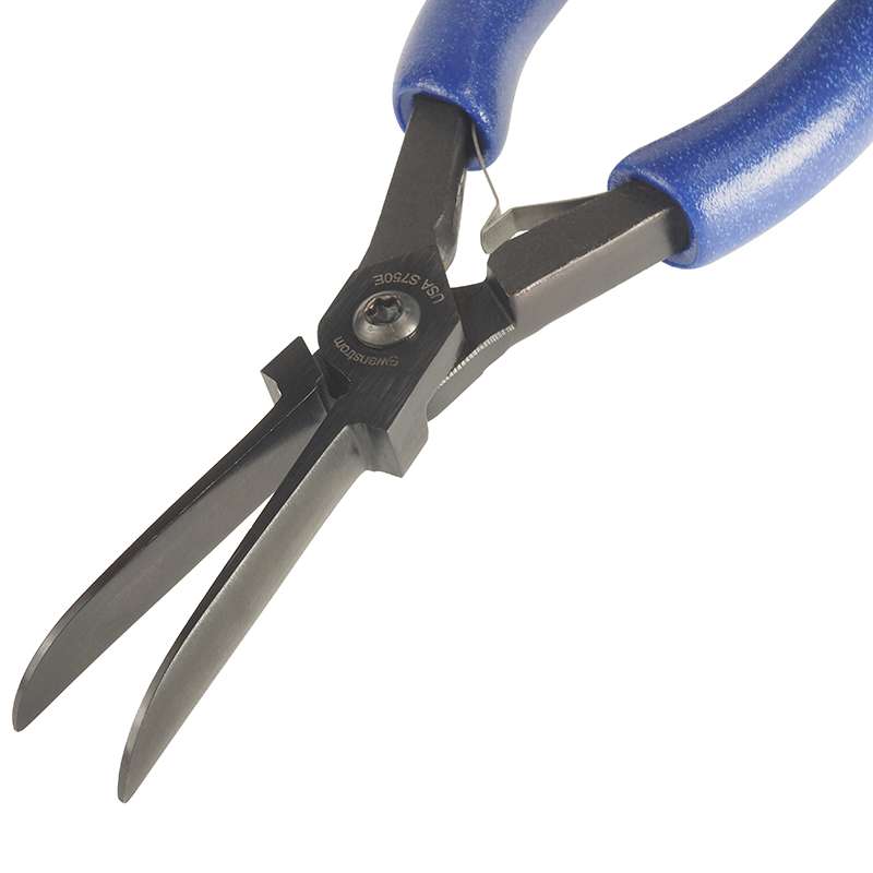Large Flat Nose Plier with Smooth Jaw and Ergonomic Handle